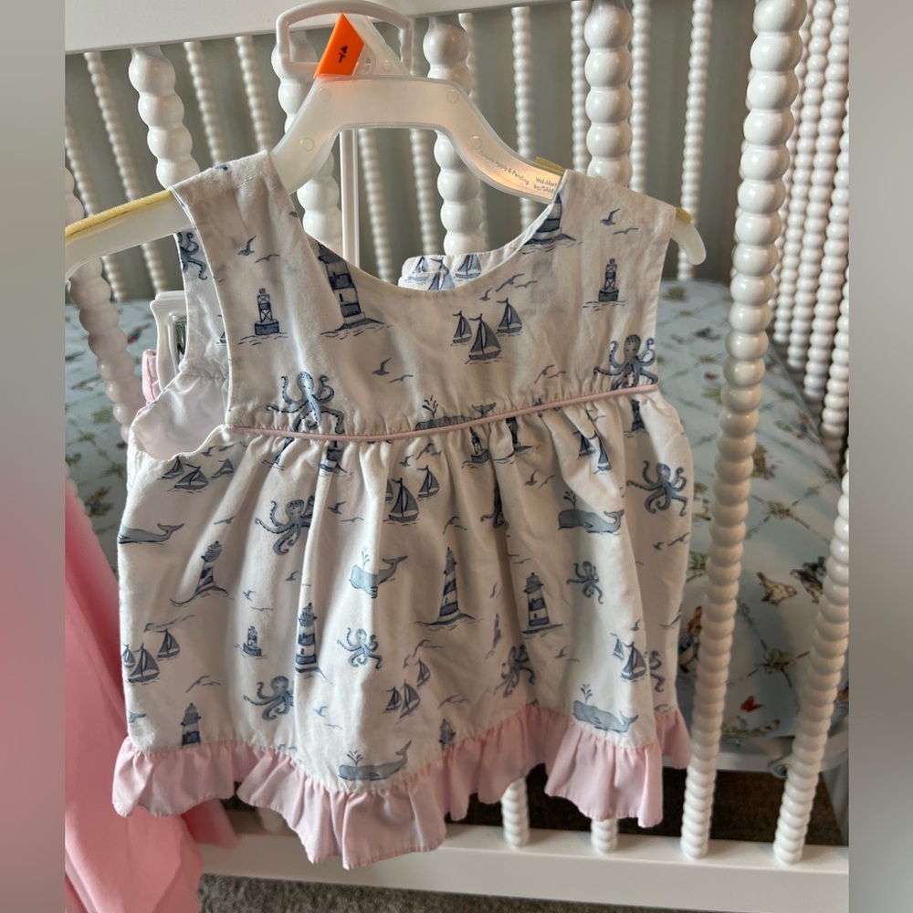 Nautical Print set- Blue and Pink